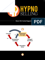 Hypnoselling Modul 8 Verbal Rapport