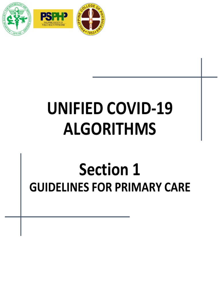 Unified Covid-19 Algorithms: Guidelines For Primary Care | PDF ...