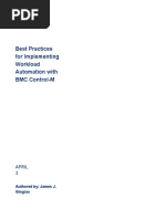 Best Practices For Implementing Workload Automation With BMC Control-M PDF