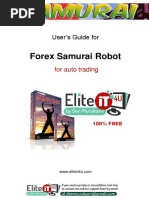 Forex Samurai Robot: User's Guide For