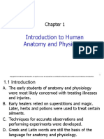 Chapter 1 Introduction To Anatomy - Physiology