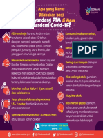 Infografis Apa Yang Harus Dilakukan Bagi Penyandang PTM Di Masa Pandemi Covid 191 PDF
