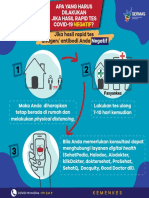 Infografis Apa Yang Harus Dilakukan Jika Hasil Rapid Tes Covid 19 Negatif PDF