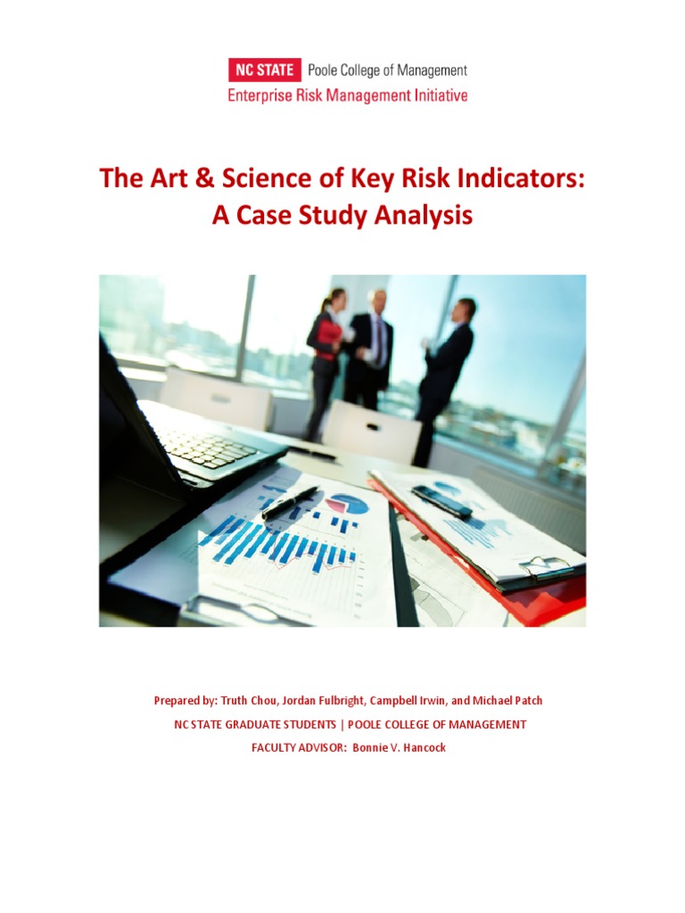 The Art & Science of Key Risk Indicators: A Case Study Analysis | PDF ...
