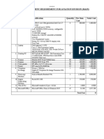 Subject: It Equipment Requirement For Aviation Division (Main)