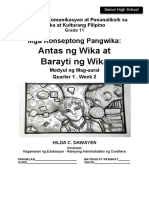 For ONLINE Q1W2 Komunikasyon Varayti NG Wika