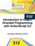 Introduction To Object Oriented Programming With Actionscript 3.0