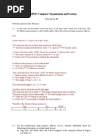 Problem CacheMemory1