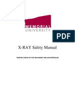 X-RAY Safety Manual: Printed Copies of This Document Are Uncontrolled