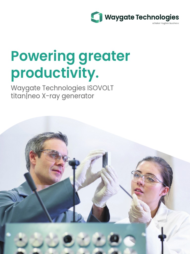 Powering Greater Productivity.: Waygate Technologies ISOVOLT Titan ...