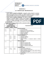 Cuprins Materie Etică Și Comunicare Profesională (Cls A X-A J)