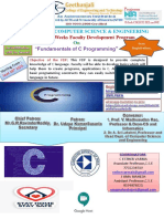 Gcet - FDP ON C-Language