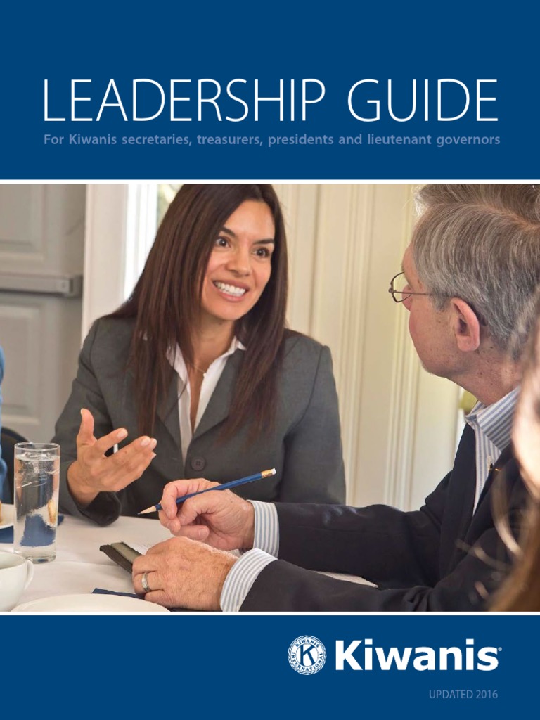 Kiwanis Leadership Guide 2016 | PDF | Board Of Directors | Login