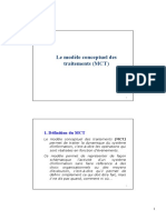 Cours Le Modèle Conceptuel Des Traitements (MCT)