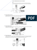 Cara Pengasangan Pahat Bubut