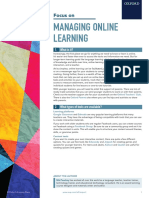 Oup Focus Managing Online Learning