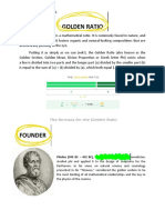 Golden Ratio: Julian Dominic L. Consul PCED-03-101A SEPTEMBER 26, 2020