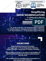 Simplifying Drug Nomenclature: A Collaborative Effort by Three Pharmacy Institutions