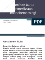 Jaminan Mutu Pemeriksaan Imunohematologi.pptx