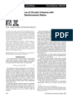 Seismic Performance of Circular Columns With Low Longitudinal Reinforcement Ratios