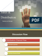 Sales Channel Distribution Model