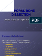 TEMPORAL BONE DISSECTION STEPS