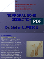 Temporal Bone Dissection Dr. Stelian LUPESCU