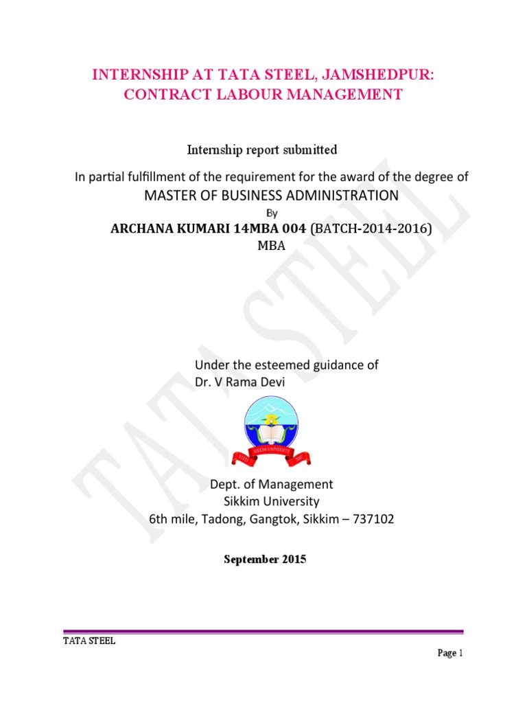 archana-tata-steel-pdf-steel-mill-employment
