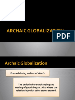 Archaic Globalization