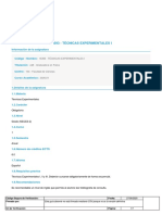 Técnicas Experimentales I PDF