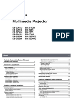 Epson EB-2040 Manual CZ PDF