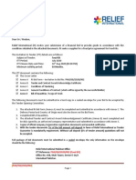 Job - Tender Invitation Bid Response PAK-ISB-2020-002 - Food Kits (MSK)