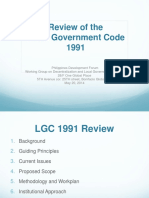Review of The LGC Presentation