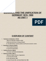 Bismarck and The Unification of GERMANY 1815-1890 As Unit 1