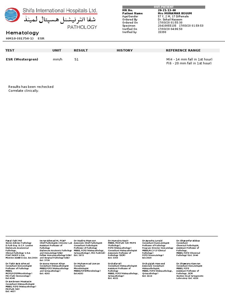 Pathology: Hematology | PDF | Histopathology | Pathology