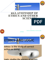 4 Scrib 1 RELATIONSHIP OF ETHICS TO OTHER SCIENCES