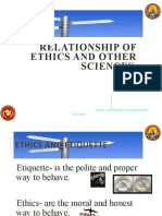 4 Scrib 5 RELATIONSHIP OF ETHICS TO OTHER SCIENCES