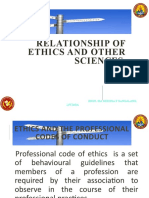4 Scrib 4 RELATIONSHIP OF ETHICS TO OTHER SCIENCES