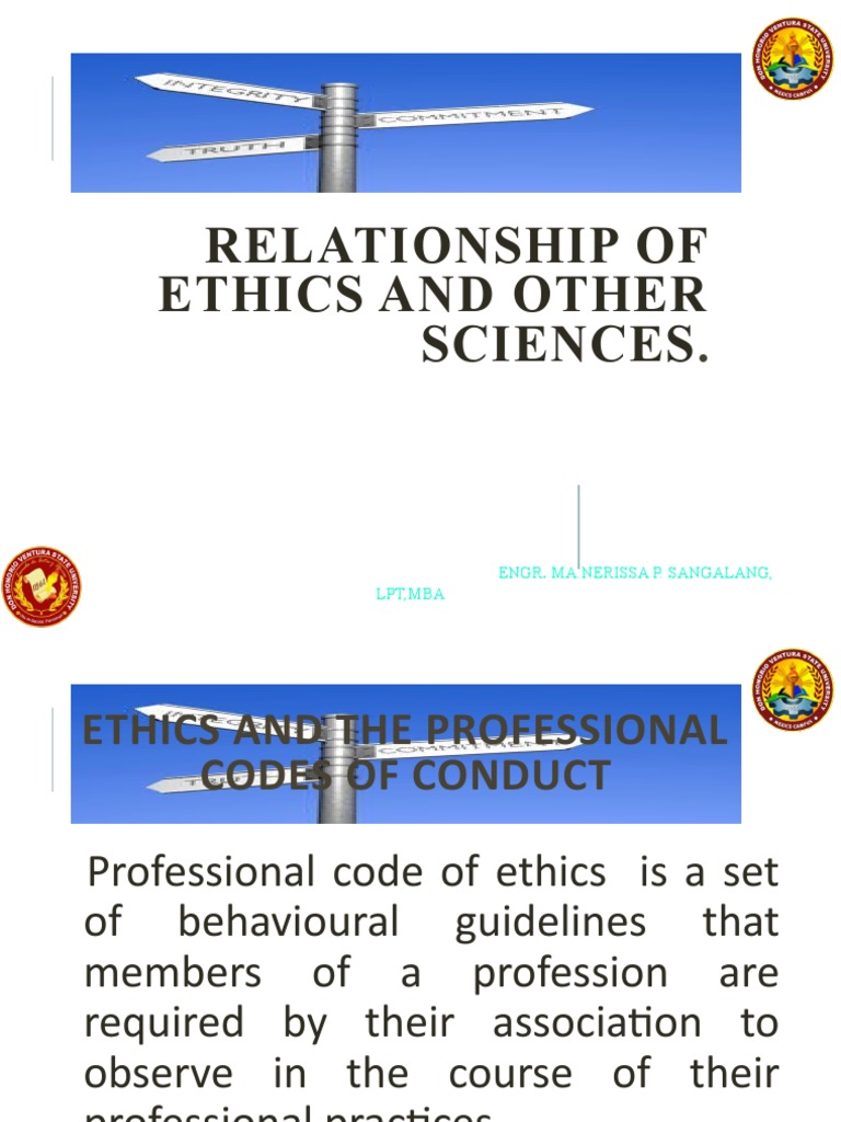 4 Scrib 4 RELATIONSHIP OF ETHICS TO OTHER SCIENCES | PDF