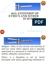 4 Srib 3 RELATIONSHIP OF ETHICS TO OTHER SCIENCES
