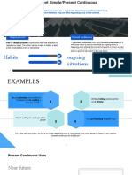 Habits Ongoing Situations: Simple Present Present Continuous