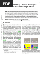 A Review On Deep Learning Techniques Applied To Semantic Segmentation