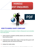 Handle Guest Enquiries