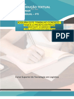 Produção Textual: Interdisciplinar Individual - Pti