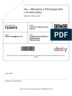 Comprovante de Inscrição - Doity