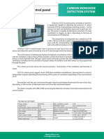 CCO1-4 Control Panel: Carbon Monoxide Detection System