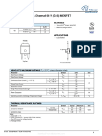 P-Channel 60 V (D-S) MOSFET: Features Product Summary