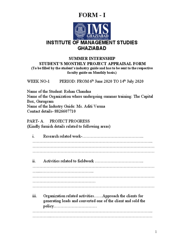 FEED Back Form-1 | PDF