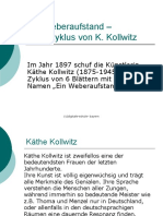 Ein Weberaufstand - Bilderzyklus Von K. Kollwitz