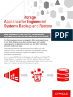 Oracle ZFS Storage Appliance For Engineered Systems Backup and Restore